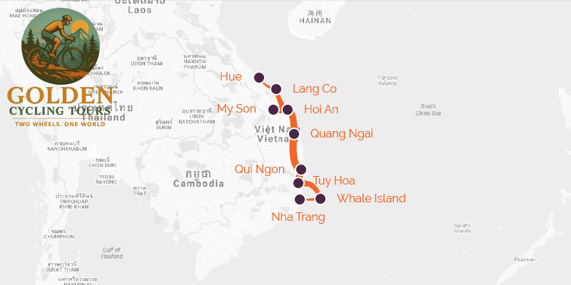 10 Days Vietnam Central Coast Cycling Tour: Hue to Nha Trang